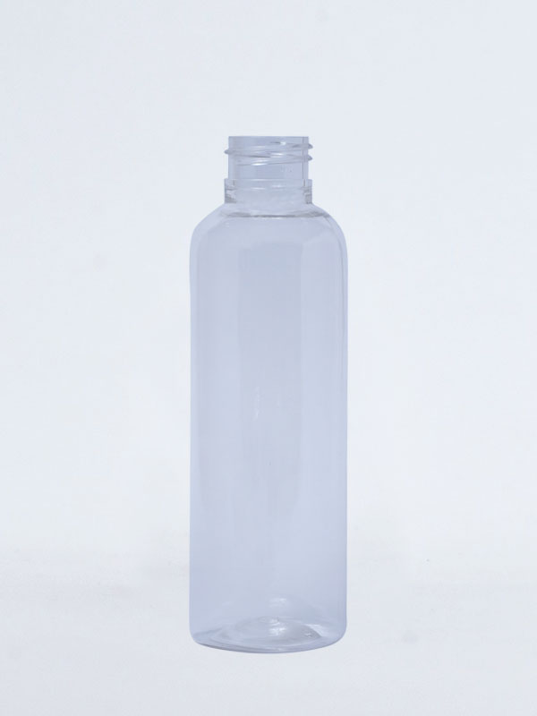150ML Boston Clear PET Bottles - 24-410 Neck Finish